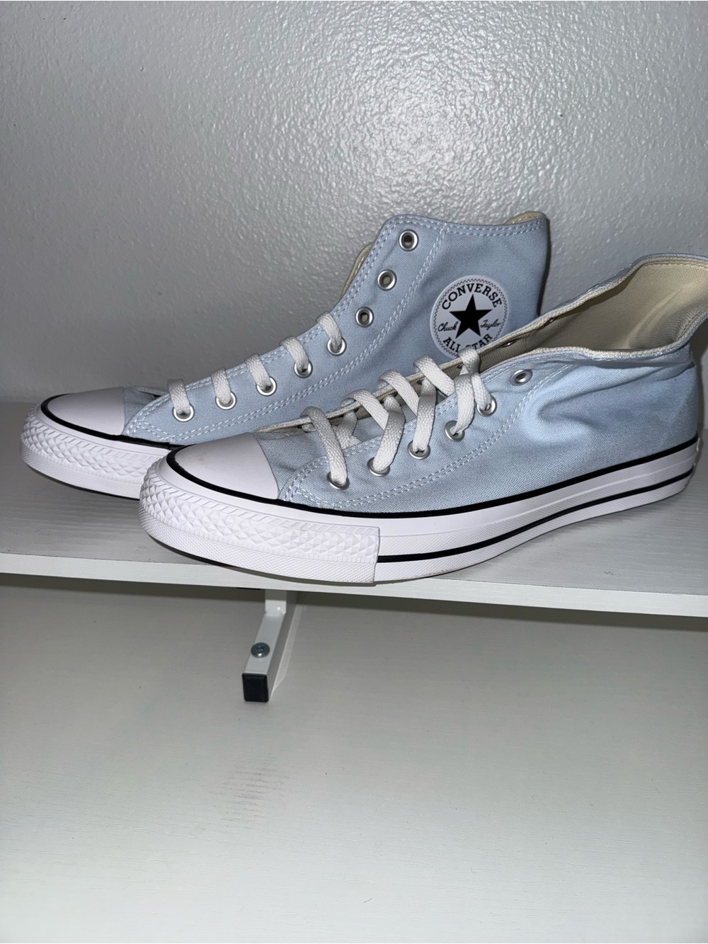 Converse Light Blue High Top Canvas Sneakers - Size 11M, 13W - BRAND NEW - Picture 9 of 16